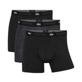 Dovre 3P Recycled Polyester Boxers Flerfarvet-2 polyester Medium Herre