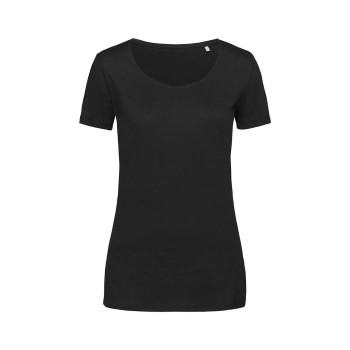 Stedman Finest Cotton T For Women Sort bomuld Medium Dame