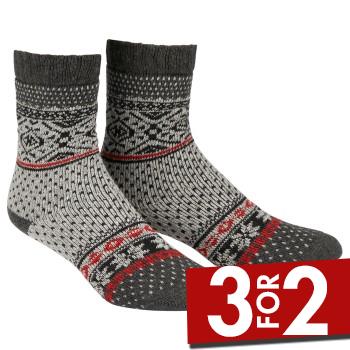 Damella Strømper Wool Socks Grå Str 43/46 Dame