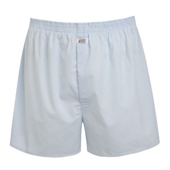 Jockey Woven Poplin Boxer Shorts Hvid ternet bomuld X-Large Herre