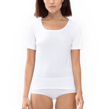 Se Mey Superfine Organic T-Shirt Hvid bomuld 46 Dame ved Timarco