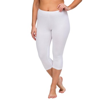 Se Trofé Trofe Leggings 3-4 Length Hvid bomuld XX-Large Dame ved Timarco