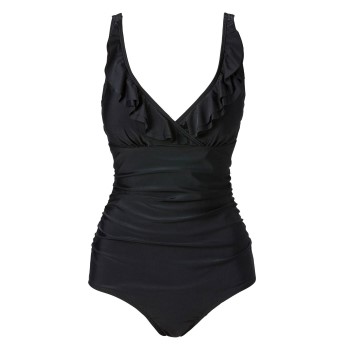 Trofé Trofe Rimini Solid Swimsuit Sort 40 Dame