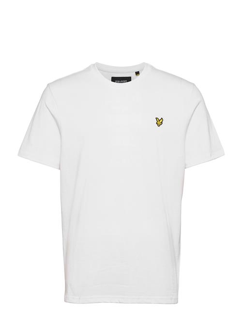 Se Lyle & Scott Plain T-Shirt Lyle & Scott White ved Booztlet