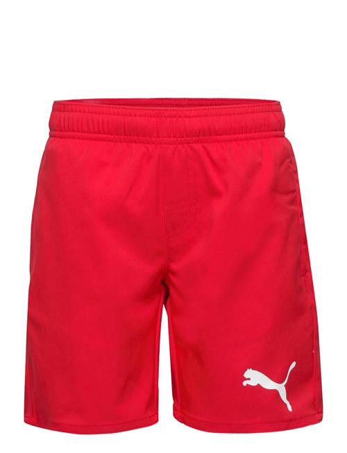 Puma Swim Puma Swim Boys Medium Length Shorts 1P Puma Swim Red