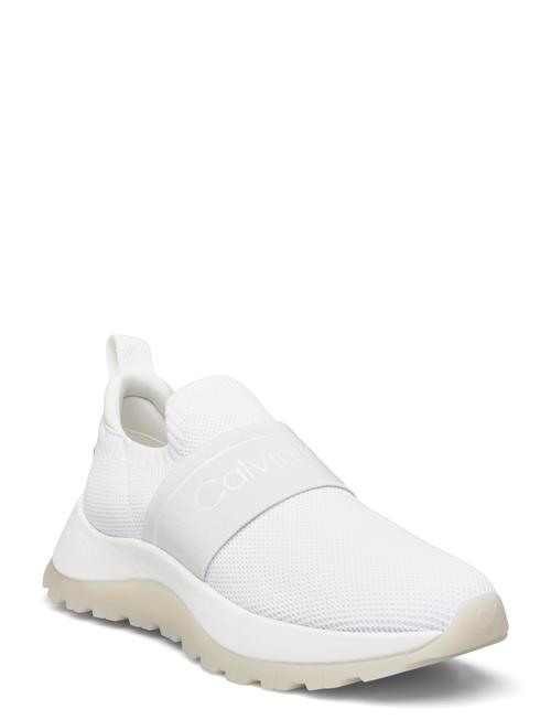 Se Calvin Klein Runner Slip On He Mesh Calvin Klein White ved Booztlet