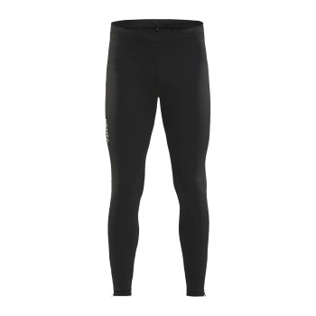 Craft Rush Zip Tights M Sort polyester X-Small Herre