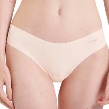 Sloggi Trusser 2P ZERO Modal 2.0 Hipstring Briefs Creme Small Dame