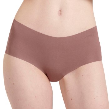 Sloggi Trusser 2P ZERO Modal 2.0 Short Briefs Brun Small Dame