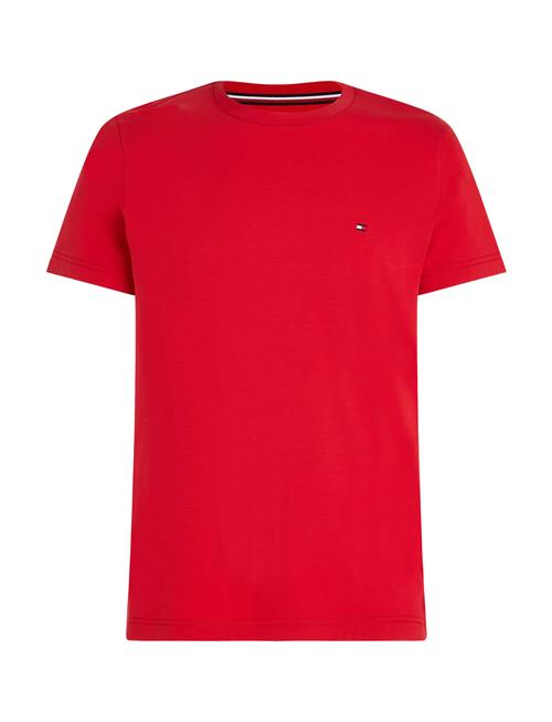 Stretch Slim Fit Tee Tommy Hilfiger Red