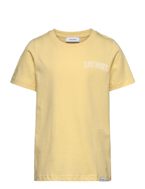 Se Les Deux Blake T-Shirt Kids Les Deux Yellow ved Booztlet