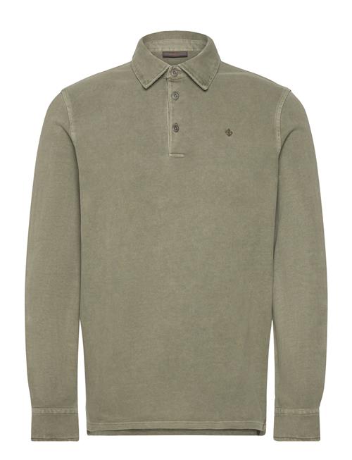 Morris Walter Ls Polo Shirt Morris Green