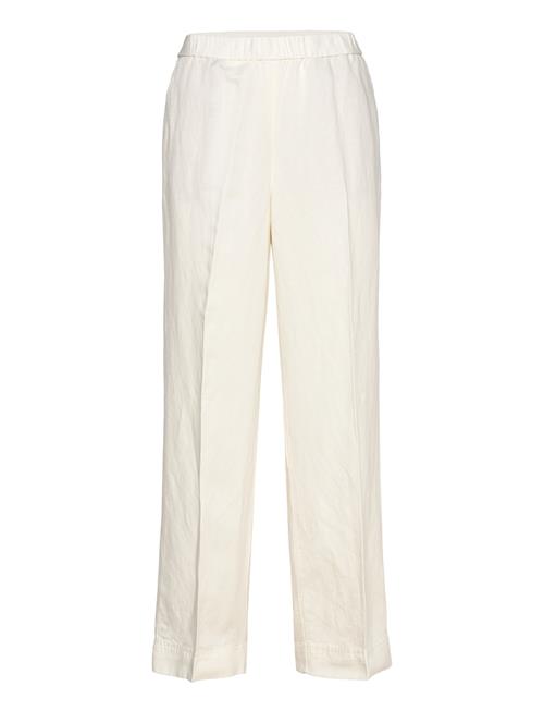 GANT Rel Linen Blend Pull On Pants GANT Cream