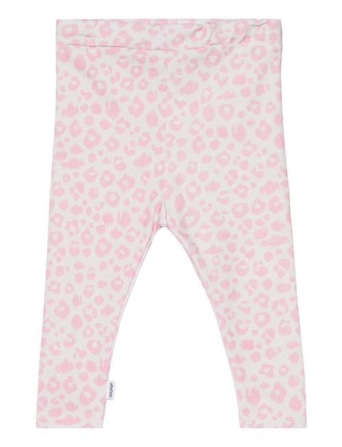 Se Gugguu Baby Print Leggings Gugguu Pink ved Booztlet