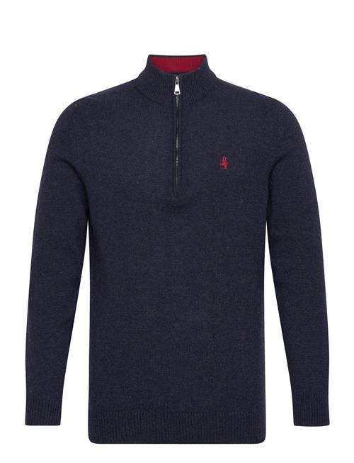 Se MCS Mcs Half Zip Knit Ceder Park M MCS Navy ved Booztlet