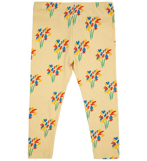 Se Bobo Choses Bobo Choses Leggings - Fireworks - Light Yellow ved KidsWorld