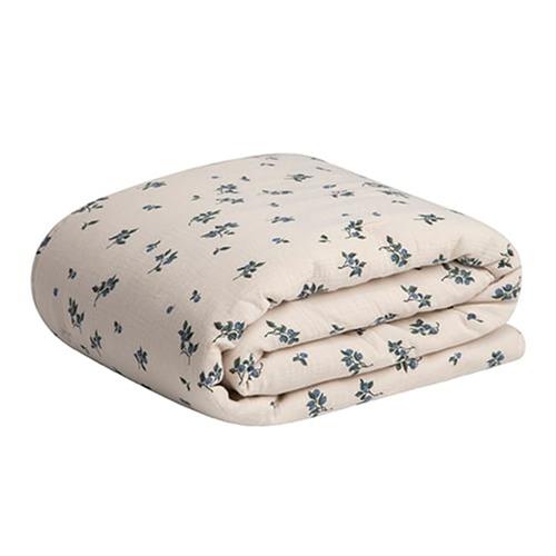 garbo&friends Blueberry Muslin Foret Tæppe Lysbeige |  | 0