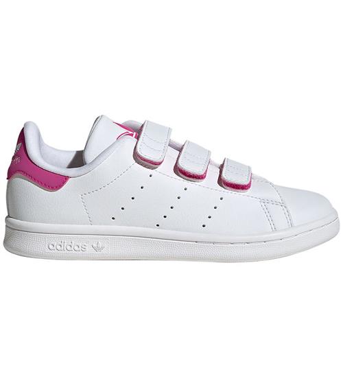 Se adidas Originals Sko - Stan Smith CF C - Hvid/Pink ved KidsWorld