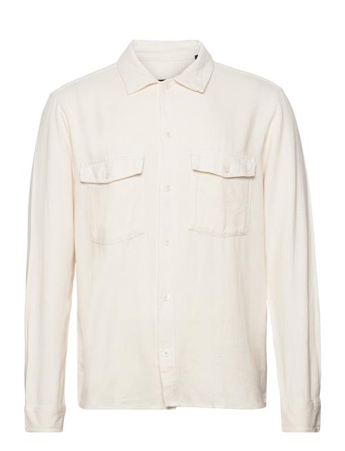 ONLY & SONS Onskari Ls Shirt Visc Lin 0075 Cs ONLY & SONS White