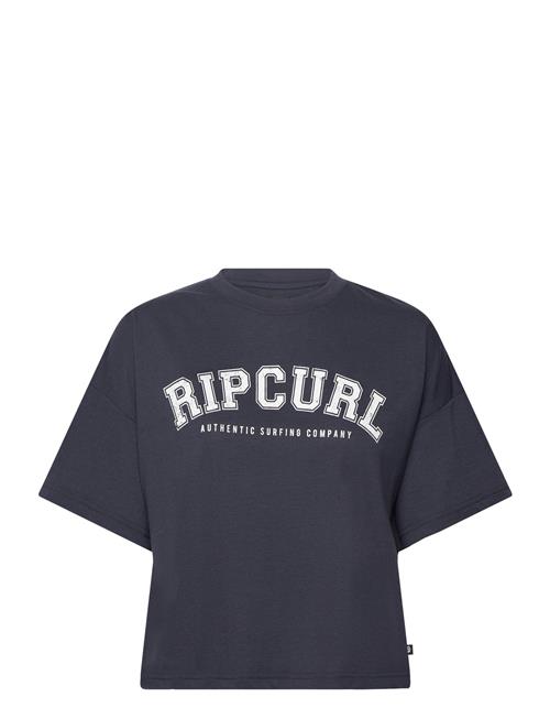 Se Rip Curl Rss Crop Tee Rip Curl Navy ved Booztlet