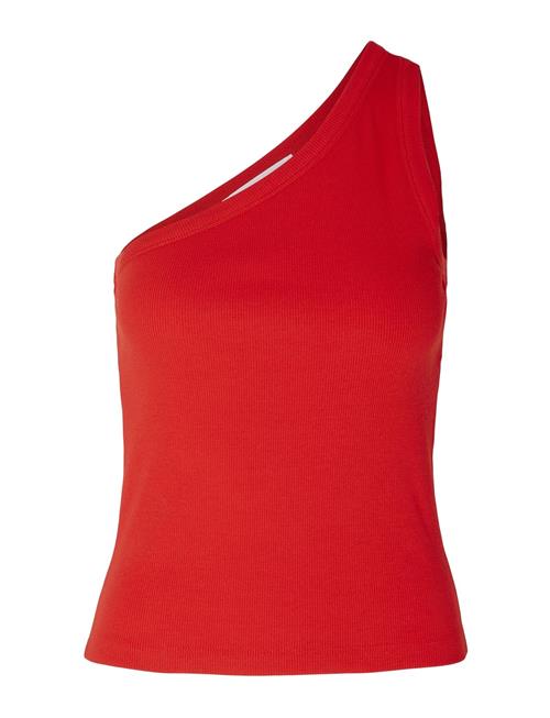 Selected Femme Slfanna Shoulder Top Selected Femme Red