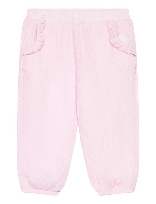 Minymo Pants W. Lining Minymo Pink