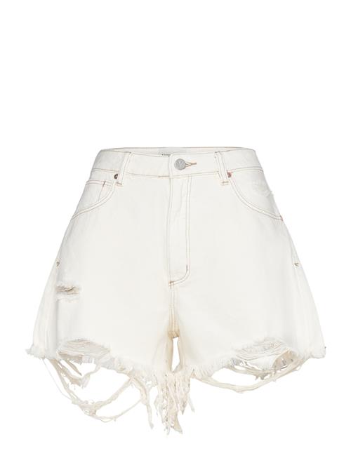 ABRAND A Venice Short White Fade Rip Fade Rip ABRAND White