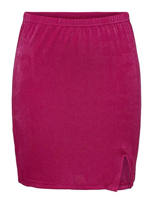 ONLY Onlassy Mini Slit Skirt Cs Jrs ONLY Pink