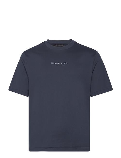 Se Michael Kors Victory Ss Tee Michael Kors Navy ved Booztlet