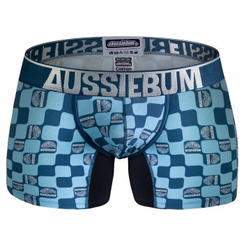 aussieBum 3P CottonSoft 2.0 Hipster Blå bomuld Small Herre