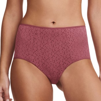 Chantelle Trusser EasyFeel Norah High Waist Brief Mørkrosa  nylon 42 Dame