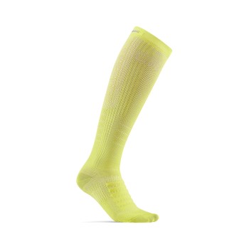 Craft Strømper ADV Compression Sock Limegrøn polyamid Str 37/39