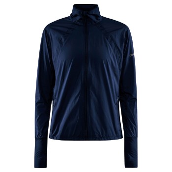 Craft ADV Essence Wind Jacket W Marineblå polyester Medium Dame