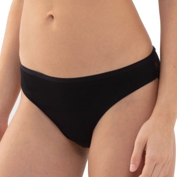 Mey Trusser Organic Cotton Mini Briefs Sort bomuld Medium Dame