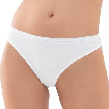 Mey Trusser Organic Cotton Mini Briefs Hvid bomuld Large Dame