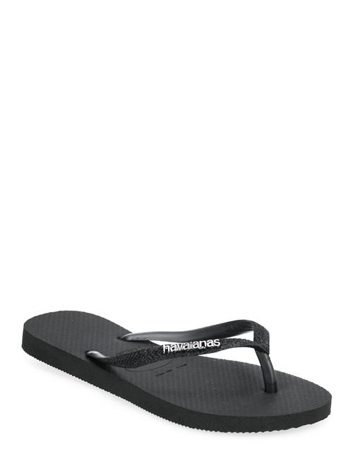 Se Havaianas Hav. Slim Glitter Ii Havaianas Black ved Booztlet