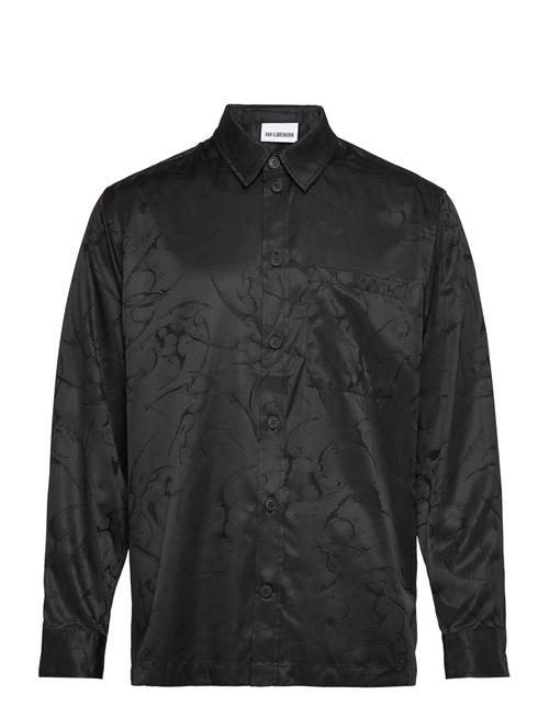 HAN Kjøbenhavn Jacquard Boxy Shirt HAN Kjøbenhavn Black