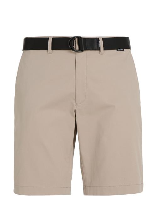 Calvin Klein Modern Twill Slim Short Belt Calvin Klein Beige