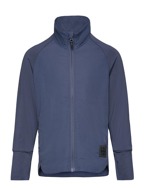 Jr. Hybrid Jacket Color Kids Blue