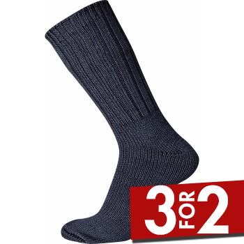 Egtved Strømper Wool Ragsock Marineblå 44-46 Herre