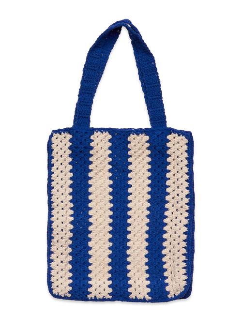 Bucket Crochet Bag Mango Blue