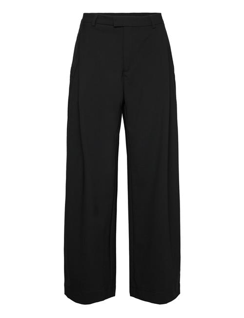 Hope Pleated Wide-Leg Trousers Hope Black