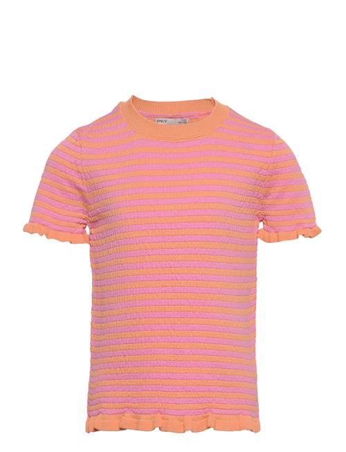 Kids Only Kogsally Crepe S/S Top Knt Kids Only Coral