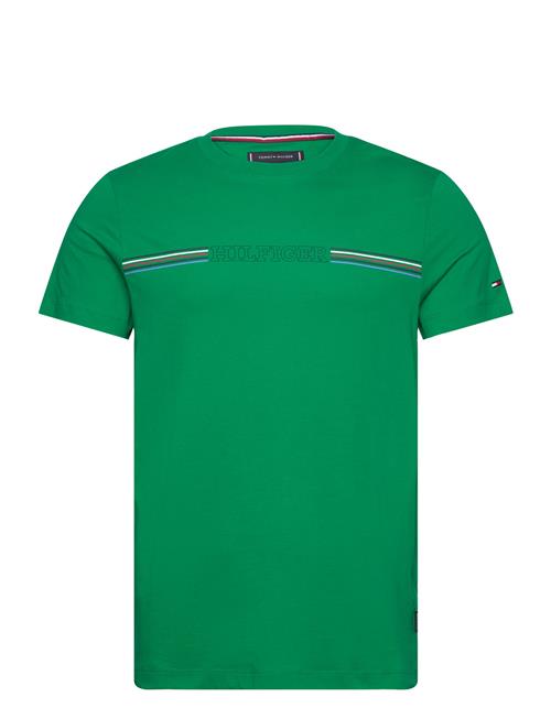 Tommy Hilfiger Stripe Chest Tee Tommy Hilfiger Green