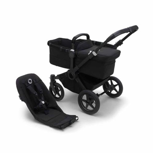 Bugaboo Donkey 5 Klapvogn Black/Midnight Black | Sort | 0-3