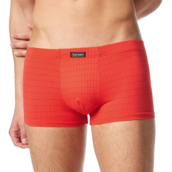 Bruno Banani Check Line 2 0 Hipshort Rød polyamid Small Herre