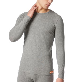 Se Bruno Banani Warm Up Longshirt Grå bomuld Small Herre ved Timarco