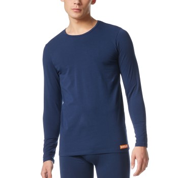 Se Bruno Banani Warm Up Longshirt Marineblå bomuld Medium Herre ved Timarco