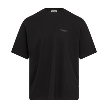 Resteröds Mid Sleeve T-Shirt Sort økologisk bomuld Small Herre