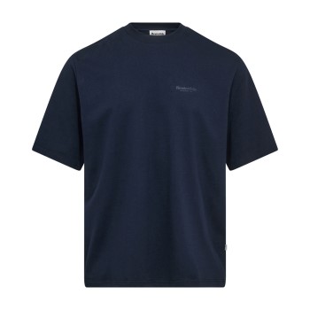 Resteröds Mid Sleeve T-Shirt Marineblå økologisk bomuld Small Herre